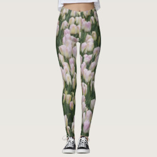 Light Pink Tulips Legging