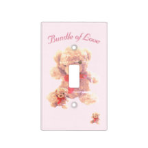 Light Pink Vintage Teddy Bear Nursery