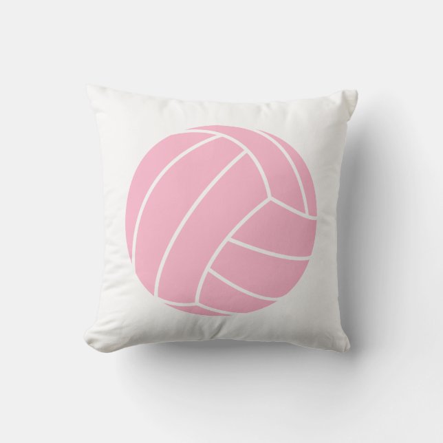 Light Pink Volleyball Cushion (Front)