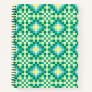 Light Pixel Pattern Notebook