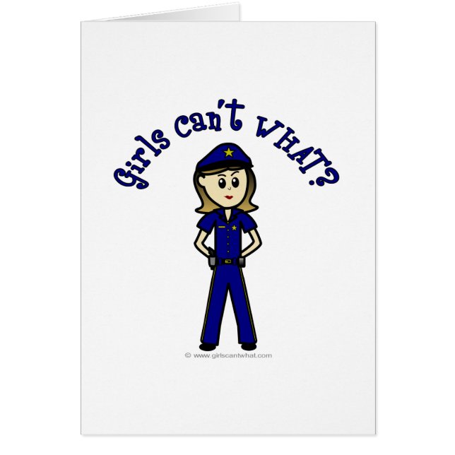 Light Police Officer Girl (Front)