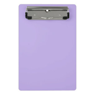 Light Purple Blank Mini Clipboard