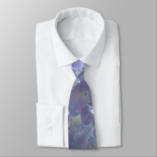 Light purple floral Lavender Hydrangeas Tie
