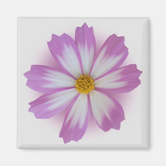 Light purple flower magnet (Front)