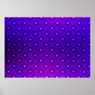 Light Purple layout with lines, rectangle. Shining Poster