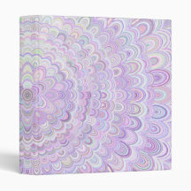 Light Purple Metal Flower Mandala