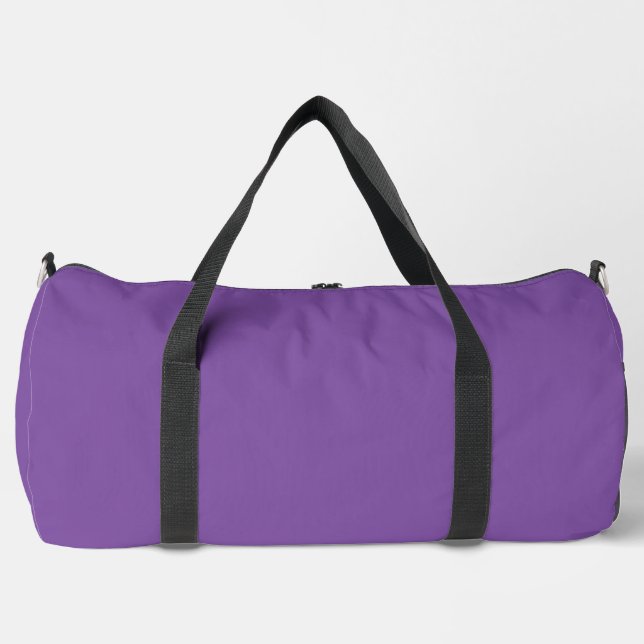 LIght Purple Minimalist Business Duffle Bag (Front)