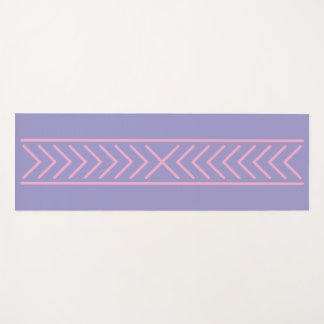 Light Purple & Red Yoga Mat