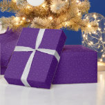 Light Purple Snowflakes Purple Christmas Wrapping Paper<br><div class="desc">Introducing our Vintage Snowfall Christmas Wrapping Paper in a delightful shade of purple, perfect for adding a touch of vintage charm to your holiday gifts. The paper features a super cute purple Christmas background adorned with intricate light purple snowflakes, creating a whimsical and enchanting winter wonderland scene. The rich and...</div>