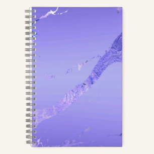 Light Purple with Metallic Accents Notebook