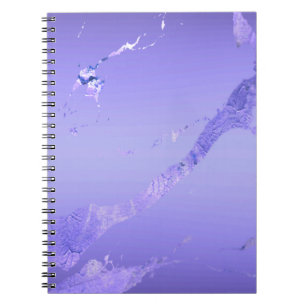 Light Purple with Metallic Accents Notebook