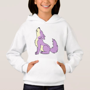 Light Purple Wolf Pup Howling