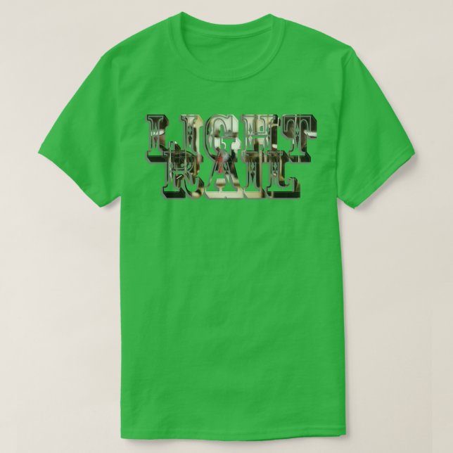 Light Rail T-Shirt (Design Front)