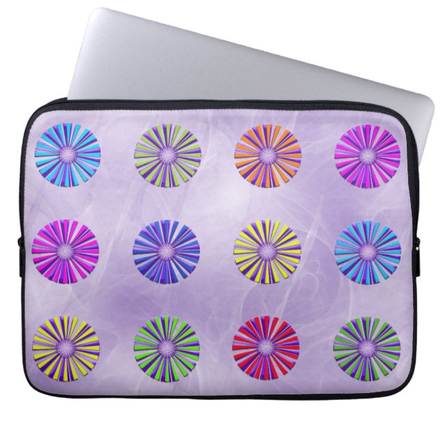 Light Rays Laptop Sleeve (Front)