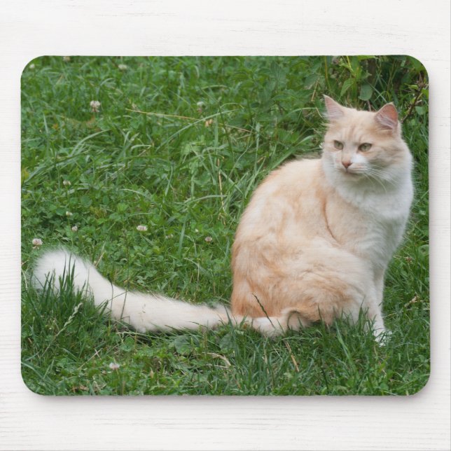 Light-Red Beauty Mouse Pad (Front)