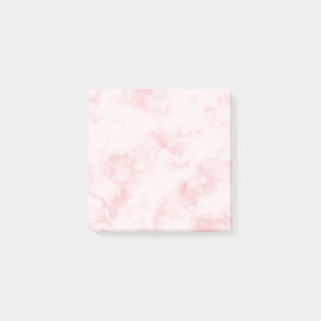 Light Red Marble Post-It Notes (Front)