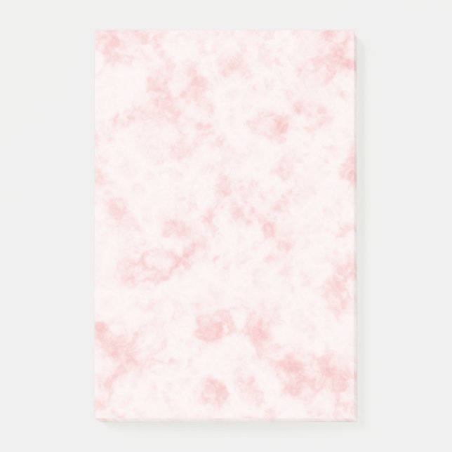 Light Red Marble Post-It Notes (Front)