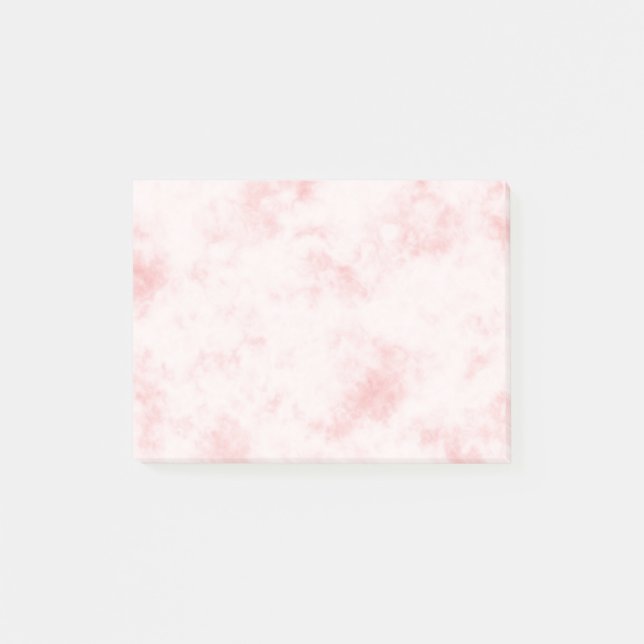 Light Red Marble Post-It Notes (Front)