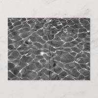 Light Reflections On Water: Black & White