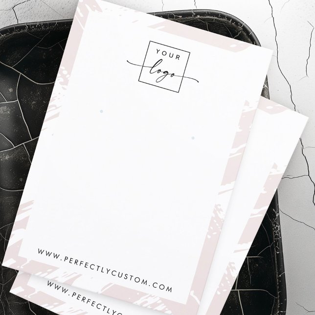 Light rose grey brushstrokes earring display card (Light rose gray brushstrokes earring display card)