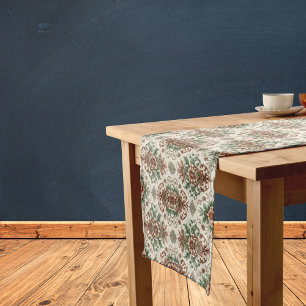 Light Rustic Traditional Short Table Runner