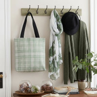 Light sage green plaid