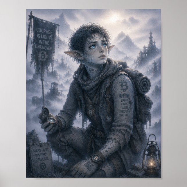 Light / Scout / Misty Mountains Poster (Front)
