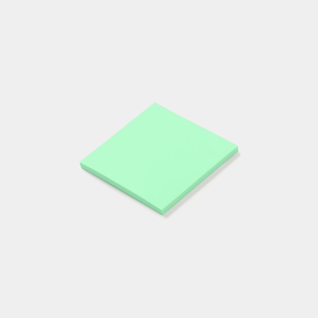 Light Sea-Foam (solid colour)  Post-it Notes (Angled)