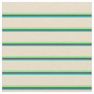 Light Sea Green, Dark Slate Grey, Light Green, Tan Fabric