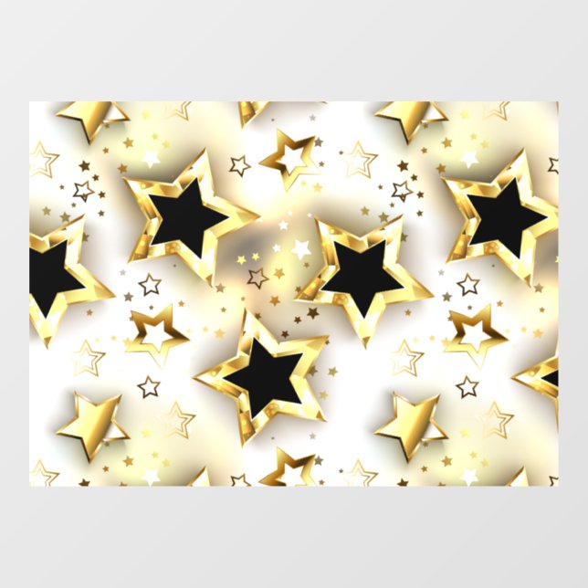 Light seamless with gold stars (Sheet)