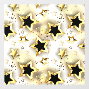 Light seamless with gold stars