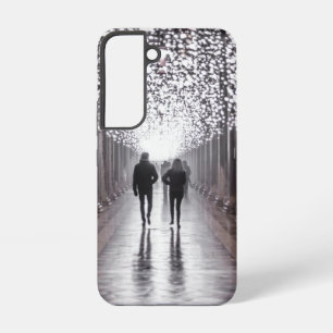 Light, shadows and symmetry - sepia samsung galaxy case