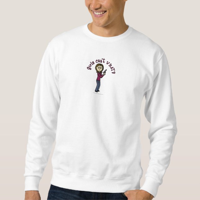 Light Sharpshooter Girl Sweatshirt (Front)