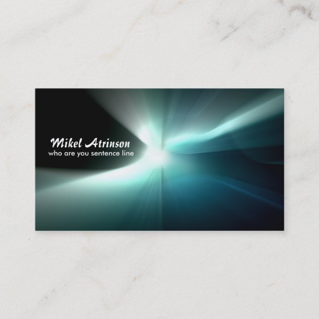 light shine business card (Front)