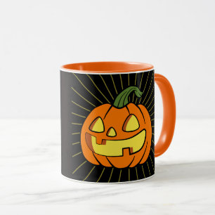 Light shines in the darkness Jack-o-lantern Mug
