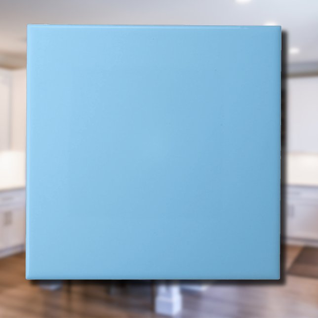 Light Sky Blue Solid Colour | Classic | Elegant Tile (Creator Uploaded)