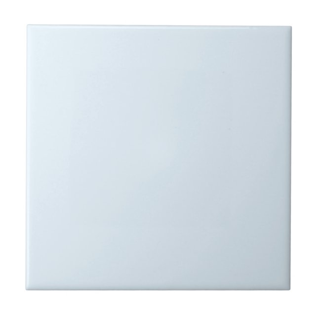 Light Sky Egg Blue Solid Color Tile (Front)