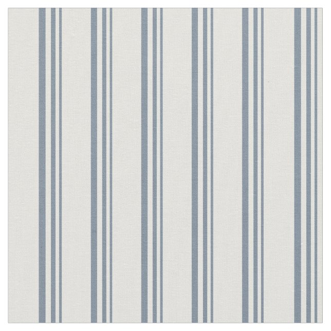 Light Slate Grey and Light Cyan Striped Pattern Fabric (Close Up)