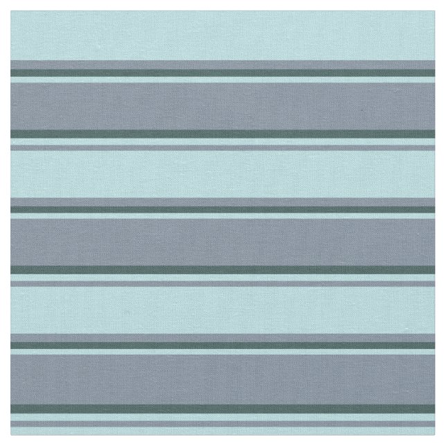 Light Slate Grey, Powder Blue, and Dark Slate Grey Fabric (Close Up)