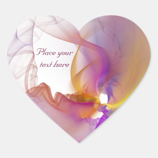 Light Smoke Heart Sticker