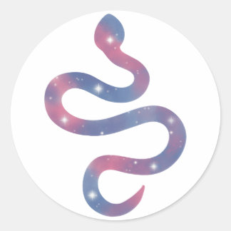 Light Snake Starscape Sticker