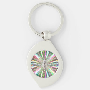 Light Speed Westie Terrier Dog Key Ring