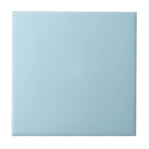 Light Spun Sugar Blue, Solid Colour Pastel Blue Tile