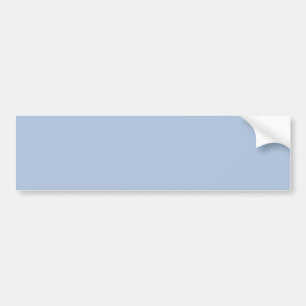 Light Steel Blue Solid Colour Bumper Sticker