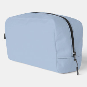 Light Steel Blue Solid Colour Dopp Kit