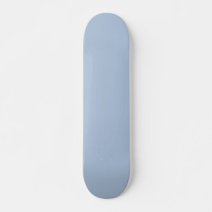 Light Steel Blue Solid Colour Skateboard