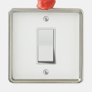 Light Switch Metal Tree Decoration