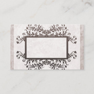 Light Tan Marble Business Cards Larger