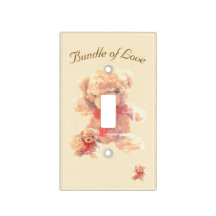 Light Tan Vintage Teddy Bear Nursery