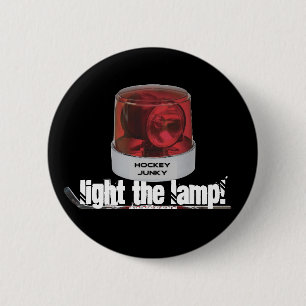 LIGHT THE LAMP! 6 CM ROUND BADGE